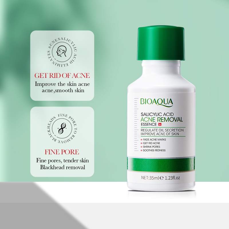 Azelaic Acid Serum - 35ml BIOAOUA Salicylzuur Anti-Acne Verwijdering Essentie