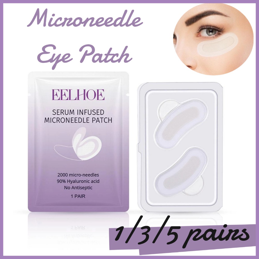 Collagen Sheet Mask - Collageen Microneedle Ooglapje Hyaluronzuur Oplosbaar Microneedle