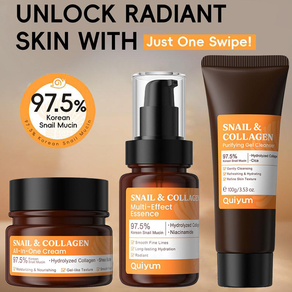 Snail Cream Gel - Slakkenmucine & collageen Multi-effect essence Collageen