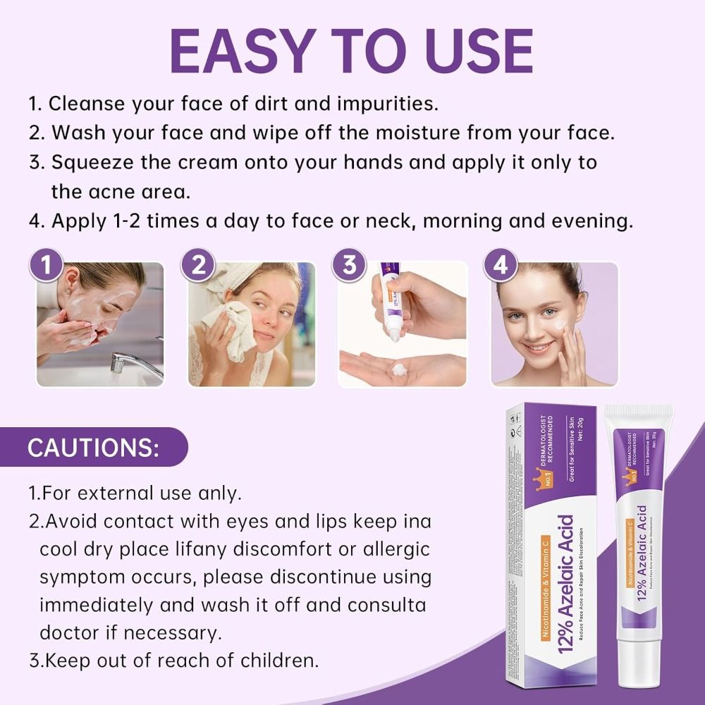 Azelaïnezuur 12% 20% Serum Aze - Azelaic Acid Serum recensie en prijs