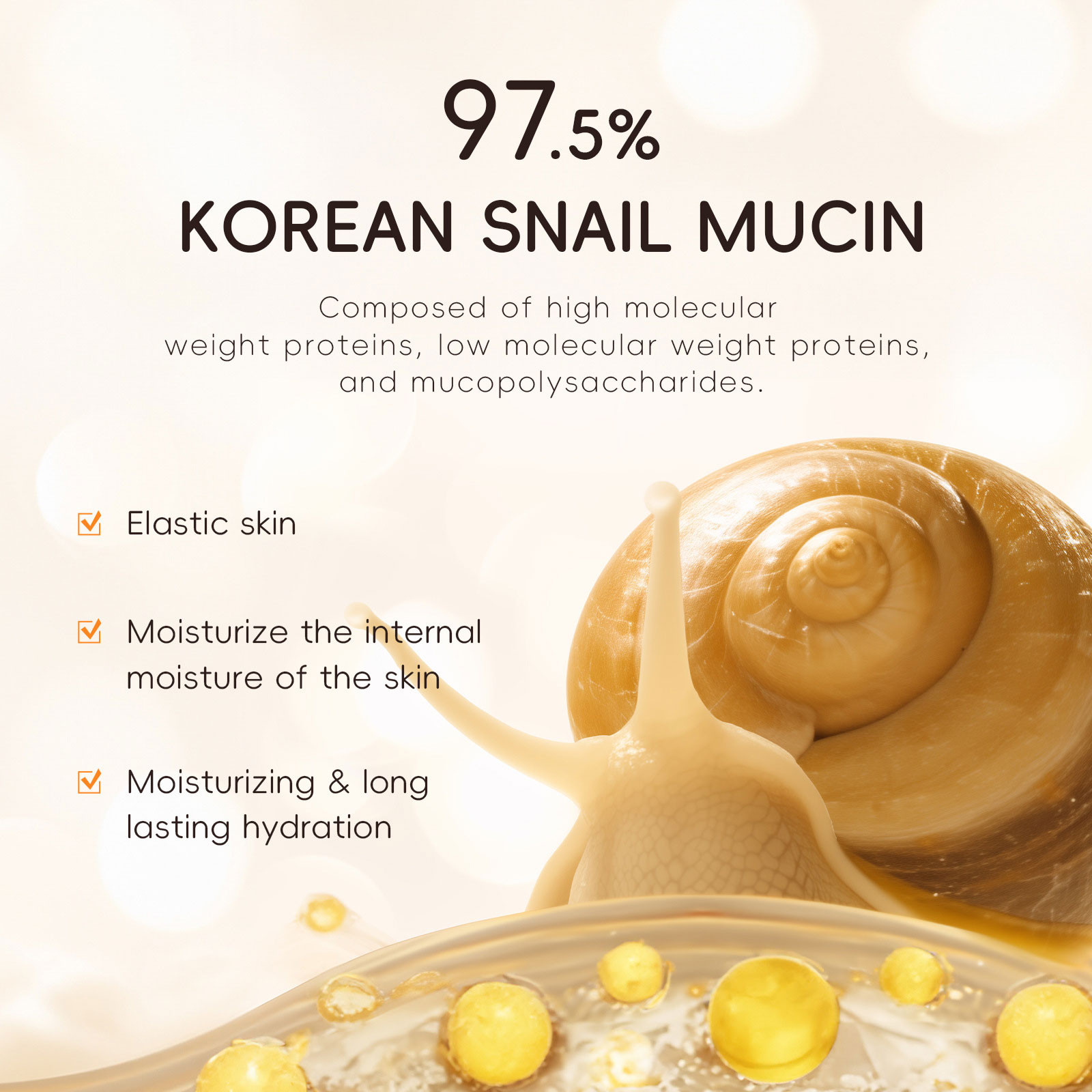 LAIKOU Slak Collageen Gezichts - Snail Cream Gel recensie en prijs