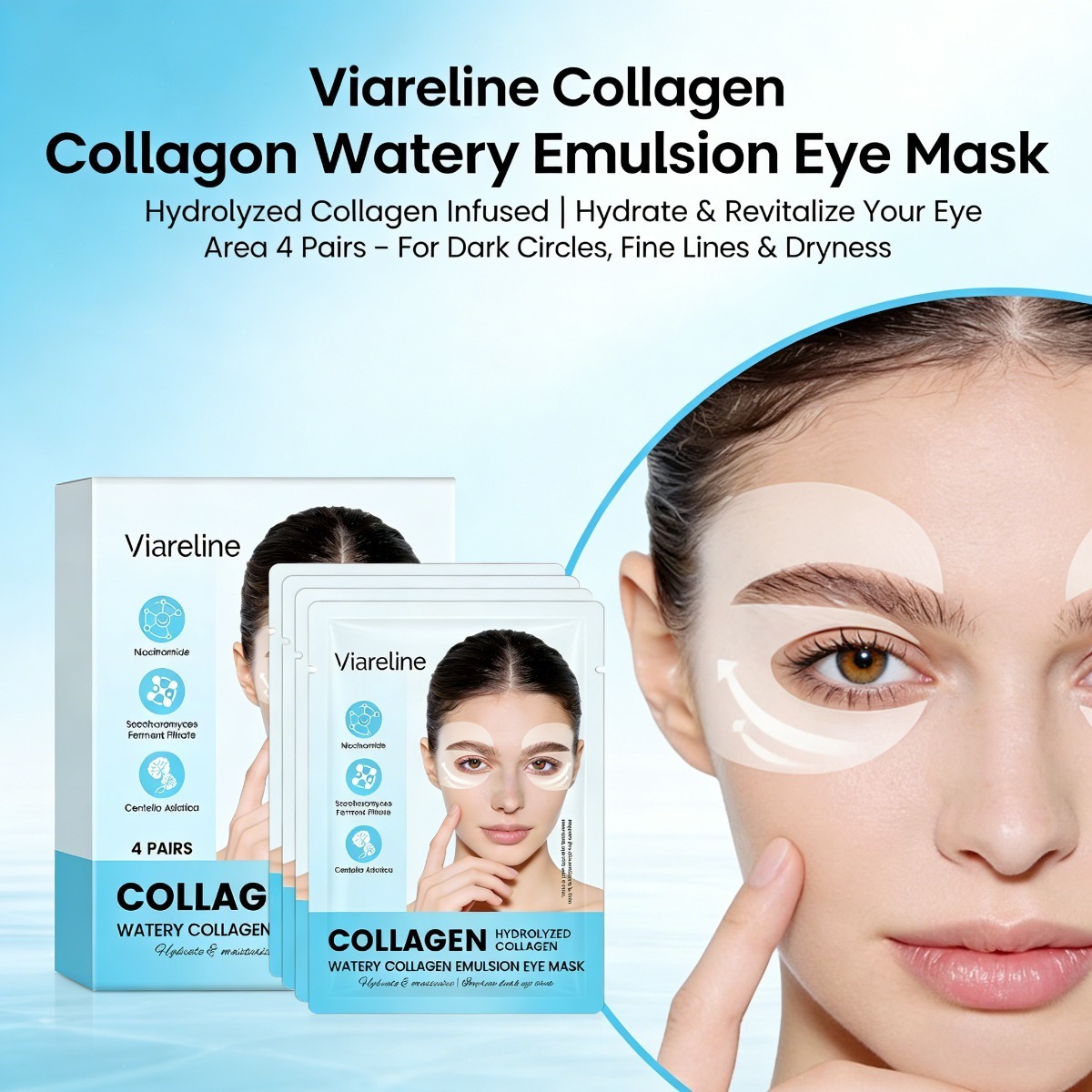 Collageen oogpatches verminder - Collagen Sheet Mask recensie en prijs