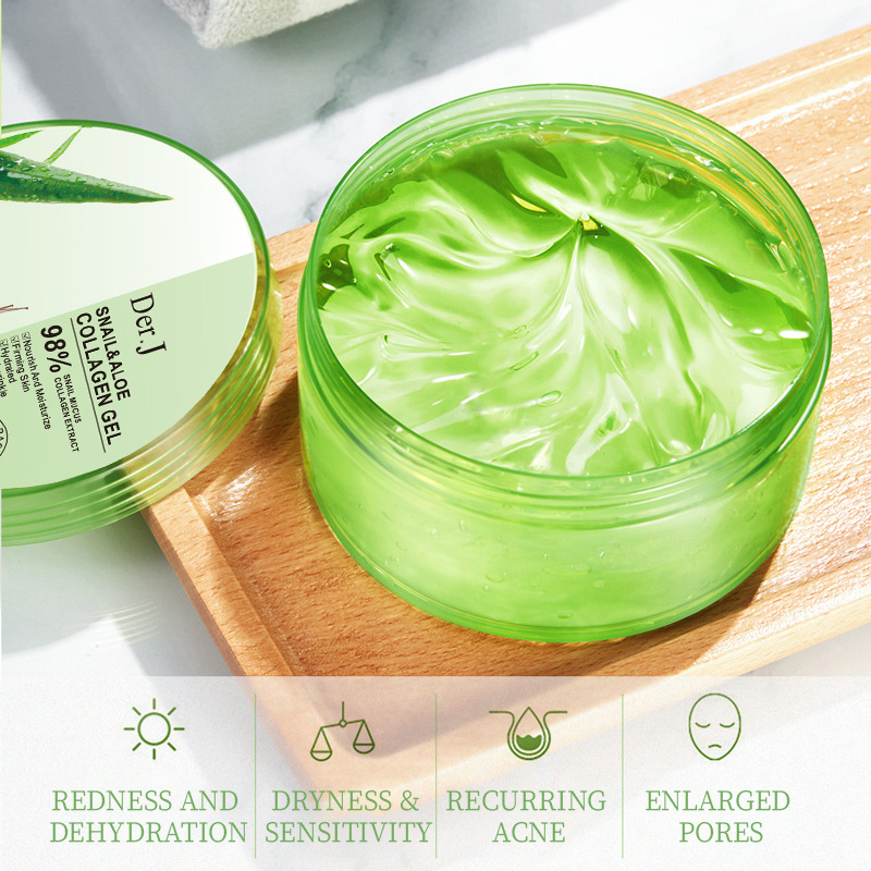 300g Slak Aloë Collageen Gel H - Snail Cream Gel recensie en prijs