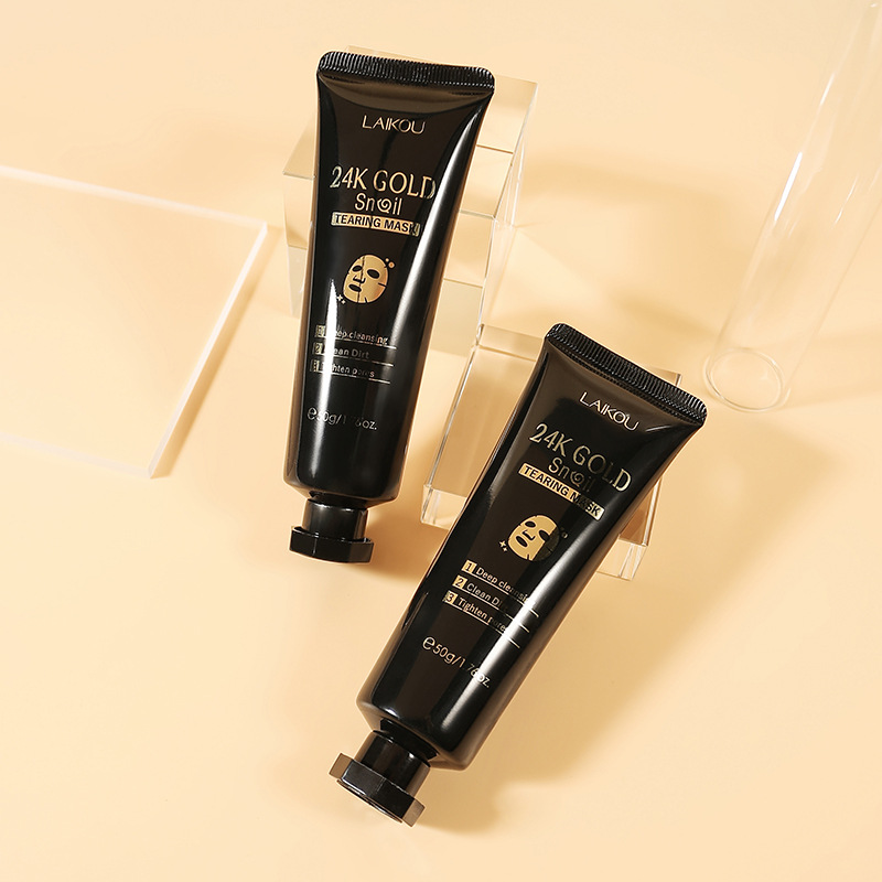 LAIKOU 24K Gold Sakura Peeling - Snail Cream Gel recensie en prijs