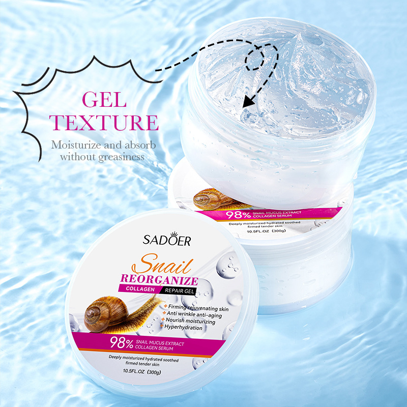 SADOER Slak Collageen Gezichts - Snail Cream Gel recensie en prijs